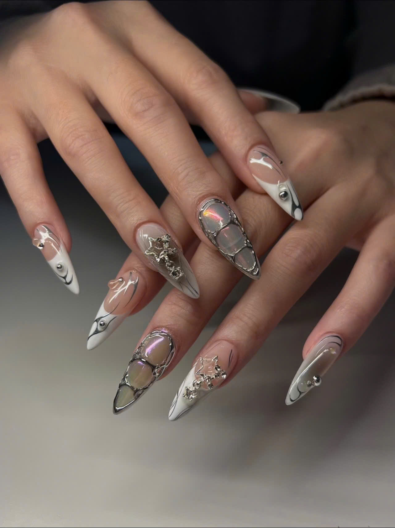 Colorful Pop Art Nails